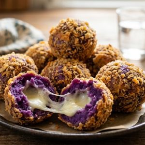 Purple Cheese Balls